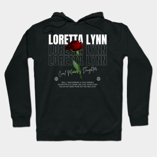 Loretta Lynn // Flower Hoodie